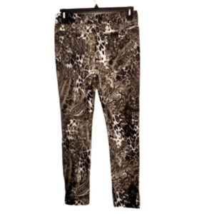 Legging Leopard Paisley Print Casual